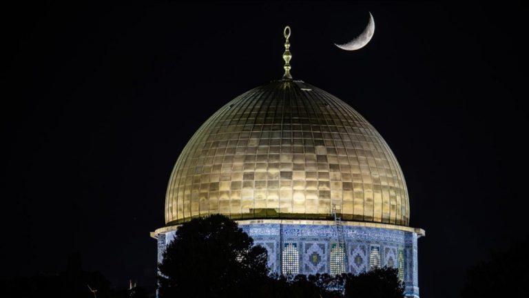 İlk Müslüman Qibla, Ramazan’ın iyi haberi Mescid el-Aksa Hilal tarafından görüldü