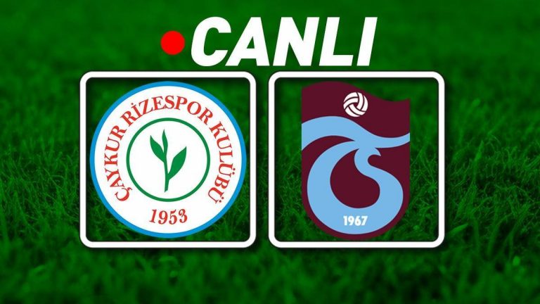 Çaykur Rizespor, Trabzonspor'u konuk ediyor! İlk 11'ler belli oldu…