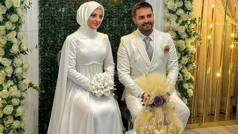 Kadir Ezildi’nin eşi Gamze, eltisinin düğününde beyaz giydi