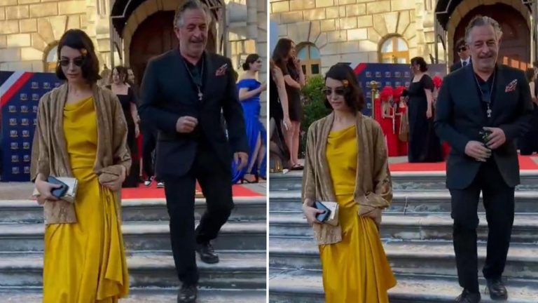 Cem Yılmaz ve Ahu Yağtu mezuniyette buluştu! Nafaka krizi unutuldu